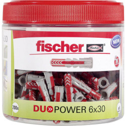 Fischer 535981 DuoPower Plug 30 mm6 mmhigh-quality hold 200pcs