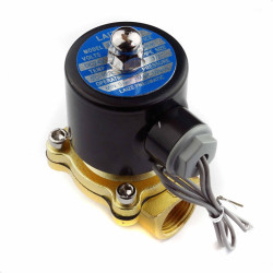 Elektrozawór 24V 1/2" półcalowy zawór elektryczny NC DN15