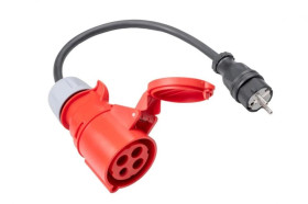 Adapter gniazd trójfazowych 16A (4P) WAADAPAT16C