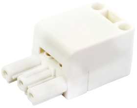 Złączka oświetleniowa Wieland 3 GST18 Żeński Złącze Gniazdo