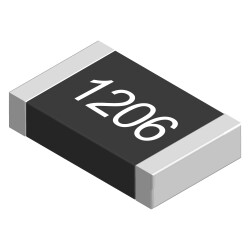 Panasonic Rezystor do montażu powierzchniowego 270 Ω 1206 ±0.1 % 0.25 W -25 ppm/°C, +25 ppm/°C Folia metalowa