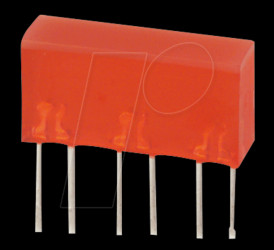 L-845/3GDT Area LED, 20 mcd, 5x16 mm, green (565 nm)