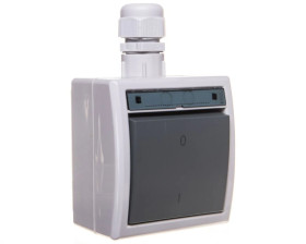 AQUANT Łącznik 2-biegunowy IP65 1203-65