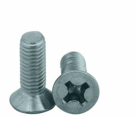 10 pcs M3x10 Conical Screw - Metal - Metric