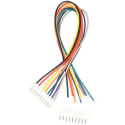 Przewód + Gniazdo JST-HX 2,54mm 20cm 9 Pin