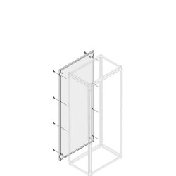 Panel Panel boczny 1STQ007611A0000 Arkusz blachy trawionej Płytki modułowe — System Pro E Power