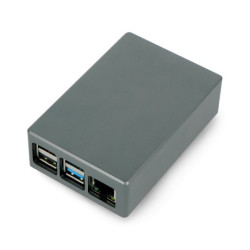 Obudowa do Raspberry Pi 4B - KKSB aluminiowa - szara