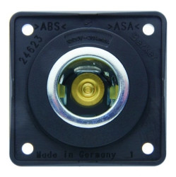 Integro Flow Gniazdo zasilania 12 V czarny mat mechanizm 845712503