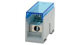 Blok Rozdzielczy Vbr 300A-8 (1X50 / 8X16) Al/Cu - Niebieski