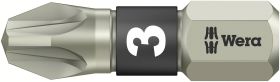 Bit krzyżakowy PZ 3 Wera 3855/1 TS PZ 3 X 25 MM 05071022001 stal nierdzewna D 6.3 1 szt.