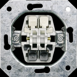 Flush mounted blind switch, 250 V (AC), 10 A, IP20, 5TA2114-0KK