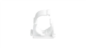 Uchwyt Zamknięty O 16 (12 Szt) Do Rur Elektroinstalacyjnych - Białe