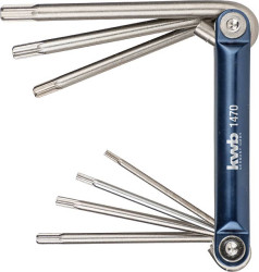 kwb Zestaw kluczy imbusowych T 10, T 15, T 20, T 25, T 27, T 30, T 40 7 szt.