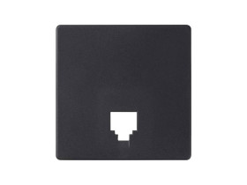 SIMON 82 Pokrywa do gniazda telefonicznego grafit 82062-68 KONTAKT SIMON