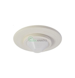Czujnik ruchu i obecności PIR 360° podtynkowy zasięg 27 m IP20 LRD-509SF-CC