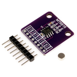 Magnetometr enkoder magnetyczny MT6816 14bit 3.3V - 5V