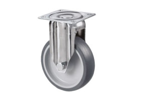 Koło samonastawne średnica kabla 75mm Płyta Guitel Hervieu 60kg wysokość całkowita 106mm