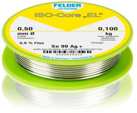 Solder, lead-free, Sn99Ag0.3Cu0.7NiGe, Ø 0.5 mm, 100 g, 5520810510
