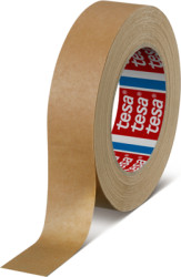 Masking tape, 30 x 0.17 mm, temperature resistant, paper, brown, 50 m, 04309-00013-01