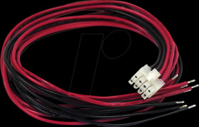 TXO 300-DC Output cable, 0.75 m, accessory for the TXO 200/300 series