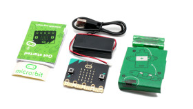 BBC micro:bit V2 - moduł edukacyjny w zestawie z akcesoriami