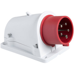 Schneider Electric PKE32W435 CEE 32 A wall plug 415 V 3P+N+E
