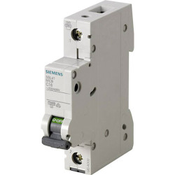 Siemens 5SL41067 Circuit Breaker 1-pin 6 A 230 V/400 V short-circuit protection