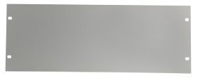 Panel stelażowy Panel przedni do szafy RACK nVent SCHROFF moduły stelażowe 4U szerokość 177mm 483 x 177mm Szary