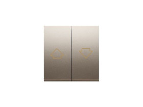 SIMON 54 Klawisze do mechanizmu SZP1M złoty mat DKZP1/44 KONTAKT SIMON