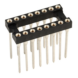 TruConnect 16 Pin 0.3in Wirewrap DIL Socket