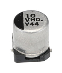 Kondensator 10 μF 35 V dc Montaż powierzchniowy Panasonic Lutowie 1000