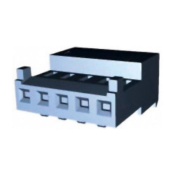 TE Connectivity 3-643816-5 MTA-156 5-Pin SIL Socket Standard 1 pc