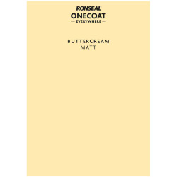 Ronseal KCB.7415603.41804.00 Peel &amp; Stick Everywhere Buttercream