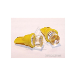 Led samochodowe T10 12V żółta