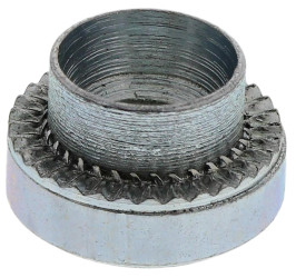 Tuleja nitowana, M4 materiał: Stalowe Ocynkowany elektrolitycznie i pasywowany (pasywacja przezroczysta), Hank