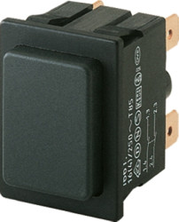 Nasadka przełącznika Chwilowy DPDT, montaż panelowy Marquardt