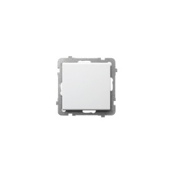 Łącznik pojedynczy ŁP-1R/m/00 biały SONATA Ospel