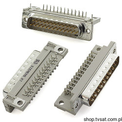 V42254-A3323-C325 D-SUB Connector to PCB DB25 THT SIEMENS