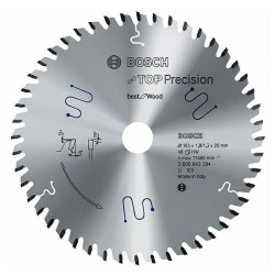 Bosch 2608642388 Circular Saw Blade TCT Multi-material 165x20x1.8mm 48 Teeth