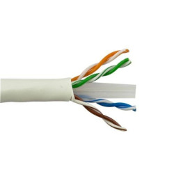 przewód sieciowy CAT6, UTP, LSZH, szpula 305m, biały, HNCPROPLUS-LSZH-WT-B2