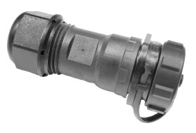 Przemysłowe złącze okrągłe 9-pinowe SP21 Układ szeregowy Gniazdo RS PRO Żeńskie IP68 SP2111C