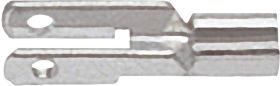 Konektor płaski męski Klauke 735 Szerokość pokrycia: 2.8 mm Grubość pokrycia: 0.8 mm 180 ° bez izolacji metal 1 szt.