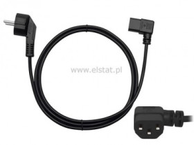 Kabel sieciowy komputerowy 2,5m kątowy