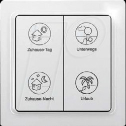 TF-4PT Profile pushbutton