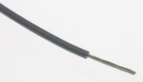 Przewód montażowy 1 mm² Szary Lapp PVC 17 AWG 600 V dł. 100m +70°C