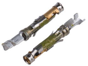 Zacisk zagniatany Żeński TE Connectivity Type III+ 24AWG 0.2mm² Obudowy złączy serii CPC, G i M