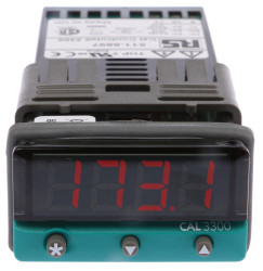 Regulator temperatury PID panelowy CAL Uz: 12 → 24 V ac/dc wyjście Przekaźnik, SSD 2-wyjściowy