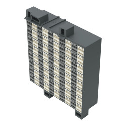 Listwa zaciskowa WAGO 28 → 16AWGZacisk klatkowy 726