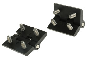 Zawias czołowy PC długość 50mm Zawias czołowy szerokość 50mm Swobodne wychylanie