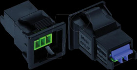 893-2002 Snap-in socket without latch, 2-pin, code. E, green